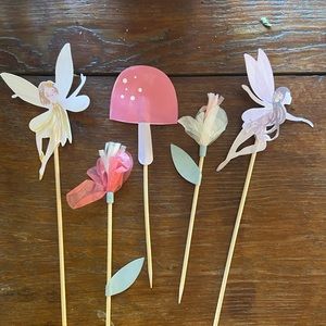 Fairy cake toppers